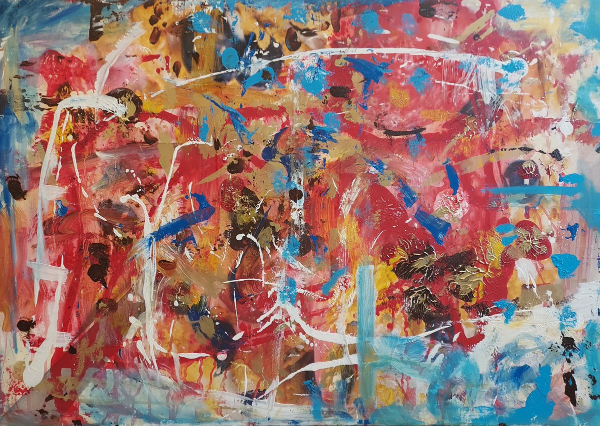 Acrylic on canvas
120cm x 80cm 
#foodart #abstractart #visualart #Brighton