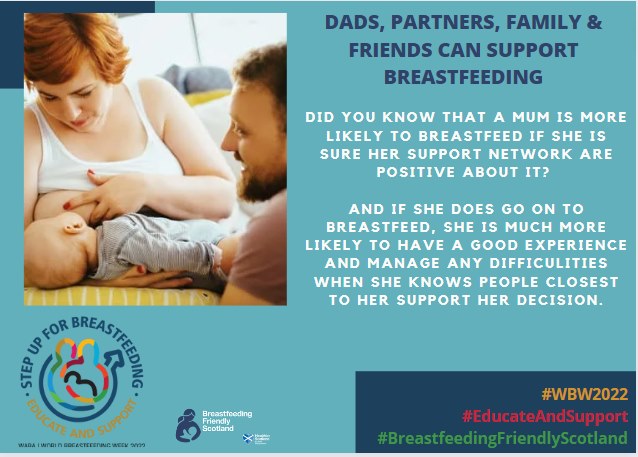 LothianBFB's tweet photo. What did your partner do to support breastfeeding?  
Share your experiences and ideas with other parents!
#WBW2022 #EducateAndSupport #BreastfeedingFriendlyScotland https://t.co/Gyj4DgaSme