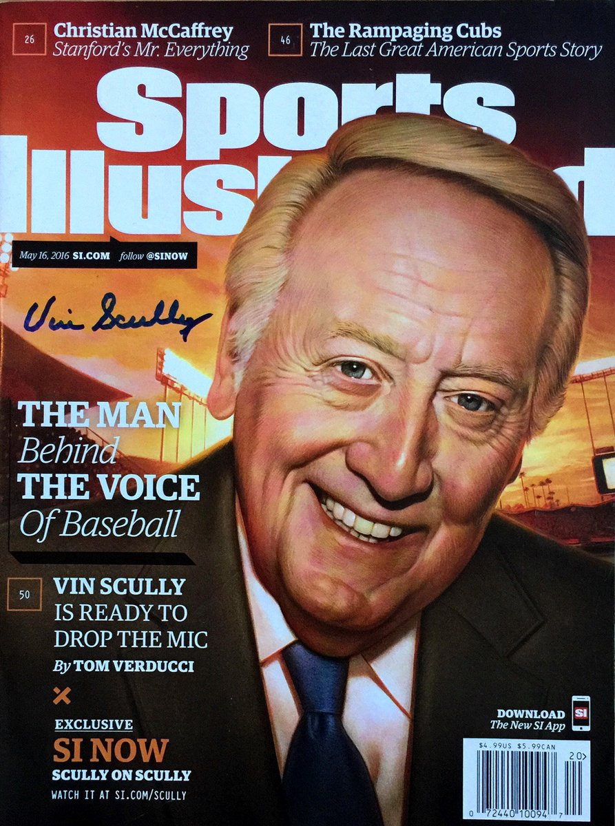 RIP Vin Scully. Legendary man.