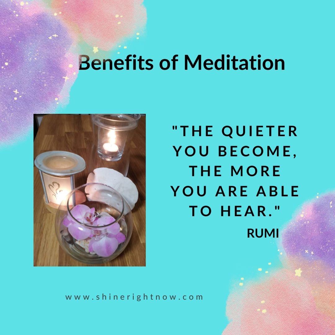 ShineReikiNow's tweet photo. Regular meditation lowers blood pressure, heart rate &amp; boosts immune system.. Migraine, insomnia, asthma, irritable bowel &amp; premenstrual syndromes respond all well to meditation, It also lessens depression, panic attacks &amp; anxiety.

#benefitsofmeditation #wellnesswednesday https://t.co/SXP9SPrvDs