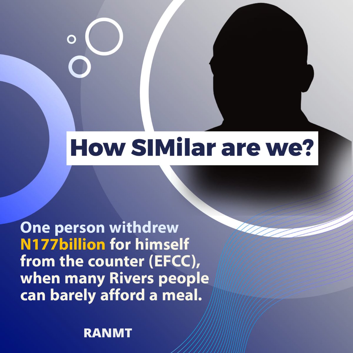 RANMTofficial's tweet photo. Rivers People 
How SIMilar are we? 🙄🙄🙄🙄 https://t.co/jI4ieXMauW