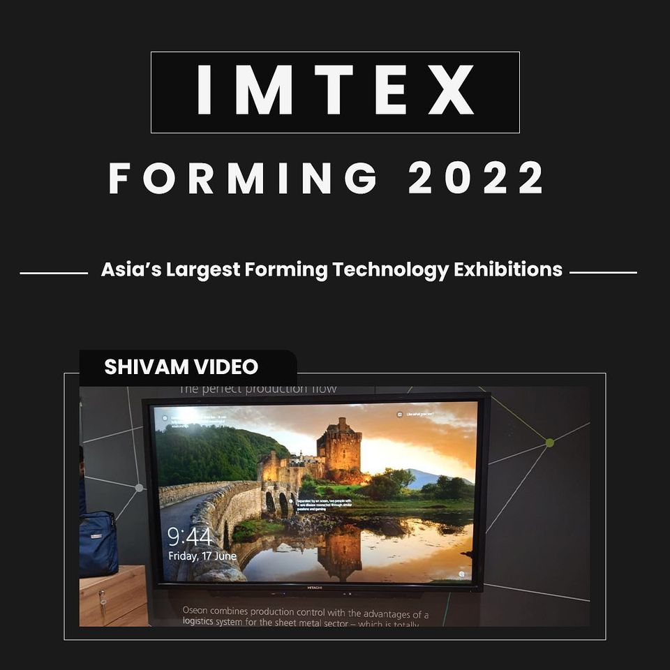 ShivamVideoLed's tweet photo. #ShivamVideo was proud to be the official AV Partner of the seventh edition of #IMTEXFORMING 2022, Asia’s largest forming technology exhibition, held at the Bangalore International Exhibition Centre (BIEC)

Featuring Premium LFD Walls
OUR BLOG- https://t.co/dyRo9vzvEy https://t.co/iyl5QgX7IP