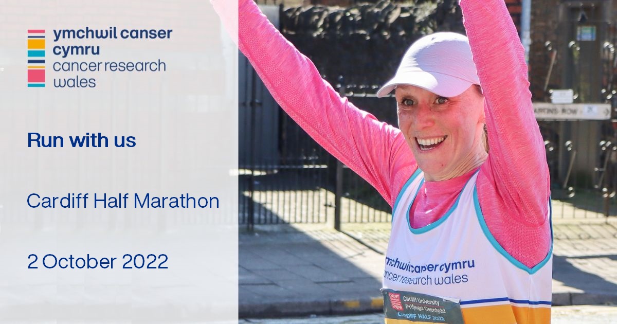 cancer_wales's tweet photo. Turn your miles into a better future for friends, family and communities across Wales.

Whether you run or walk join #TeamCRW at this year’s @CardiffHalf, crossing the line together united against cancer. 🏃‍♀️🏅

Visit: https://t.co/xgAQAUYfDJ https://t.co/o256AVZQeG