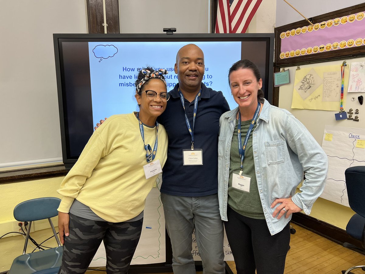 Spent the week being a student in the Responsive Classroom 4 day course and WOW- we learned so much about creating classroom community, teaching routines and procedures, and supporting students! 🤩 <a href="/ms_pwinfield/">Ms. Winfield</a>