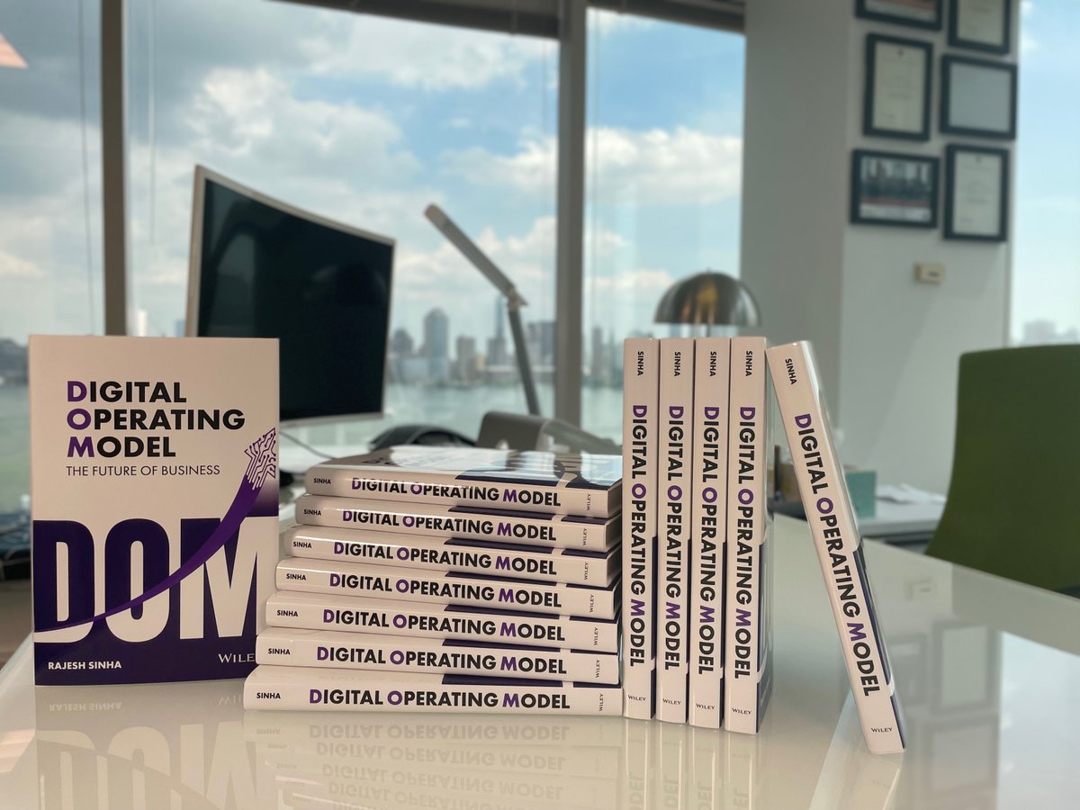 sinharajesh's tweet photo. The book is finally in my hands! 

It is the most incredible feeling to hold the book. And now, you can too. Digital Operating Model (DOM): The Future of Business is ready to be shipped to your door.

#DOM is available here: https://t.co/YpgT9snk33 https://t.co/zvKwQOkd6p