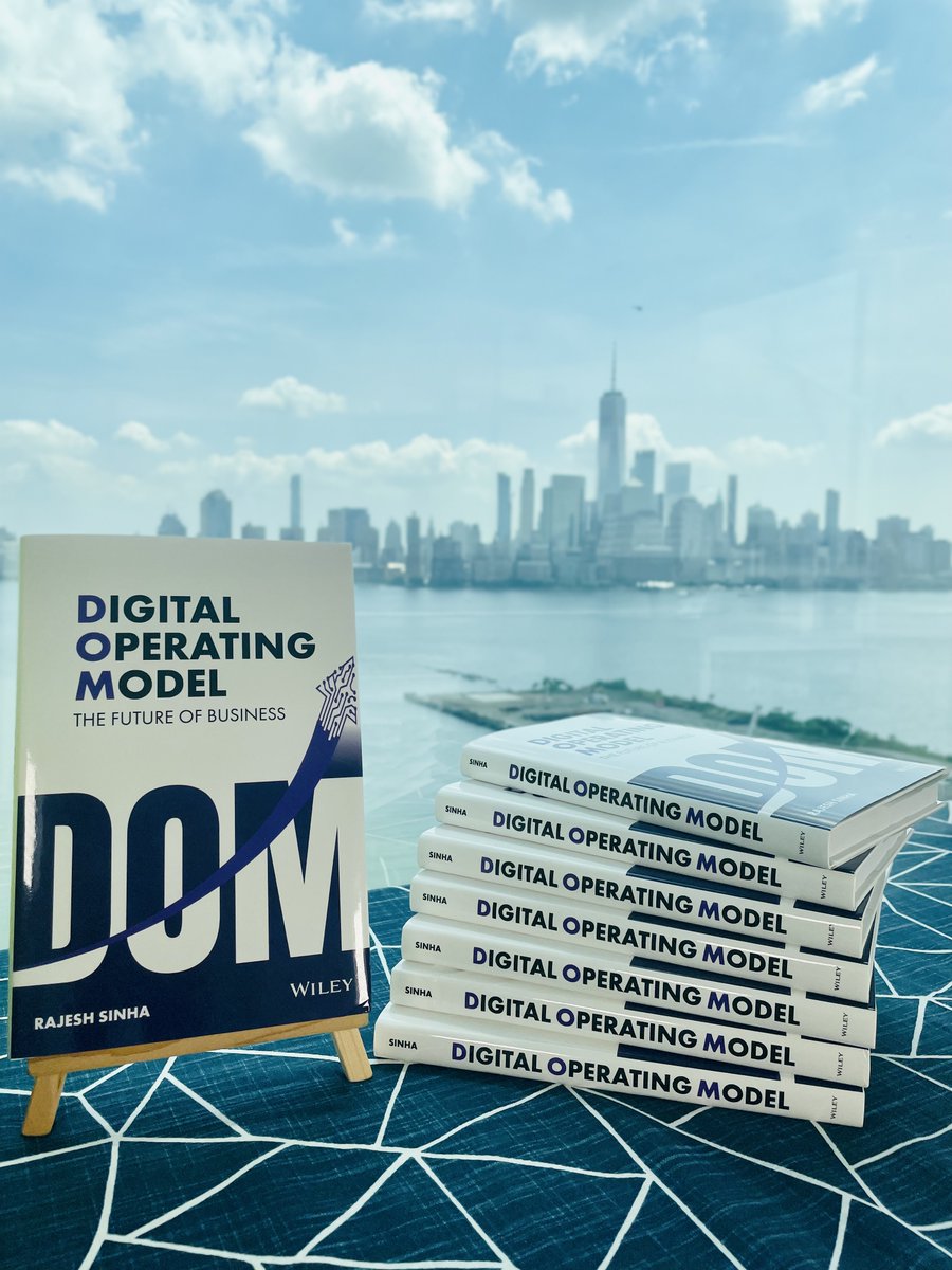 sinharajesh's tweet photo. The book is finally in my hands! 

It is the most incredible feeling to hold the book. And now, you can too. Digital Operating Model (DOM): The Future of Business is ready to be shipped to your door.

#DOM is available here: https://t.co/YpgT9snk33 https://t.co/zvKwQOkd6p