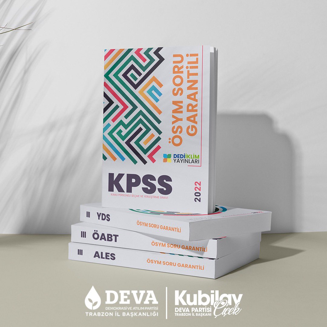kblycck's tweet photo. ÖSYM Soru Garantili Soru Bankalarımız hazır❗️

Tükenmeden Alın❗️

Dediiklim Yayınları 

#kpss2022iptaledilsin
#kpss2022
#kpss2022iptal
#kpssdeikincifetoskandalı https://t.co/WRsnqZ1g66