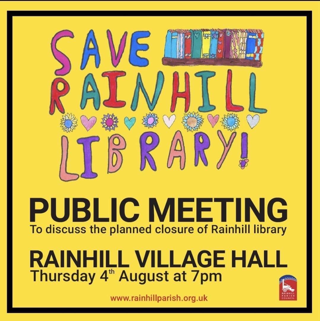 MP <a href="/MarieRimmer/">Marie Rimmer MP</a> is refusing to support Rainhill residents and speak out against St Helens Council’s decision to close Rainhill library and Rainhill Trials museum. Is this because St Helen’s Labour councillors work for Marie?