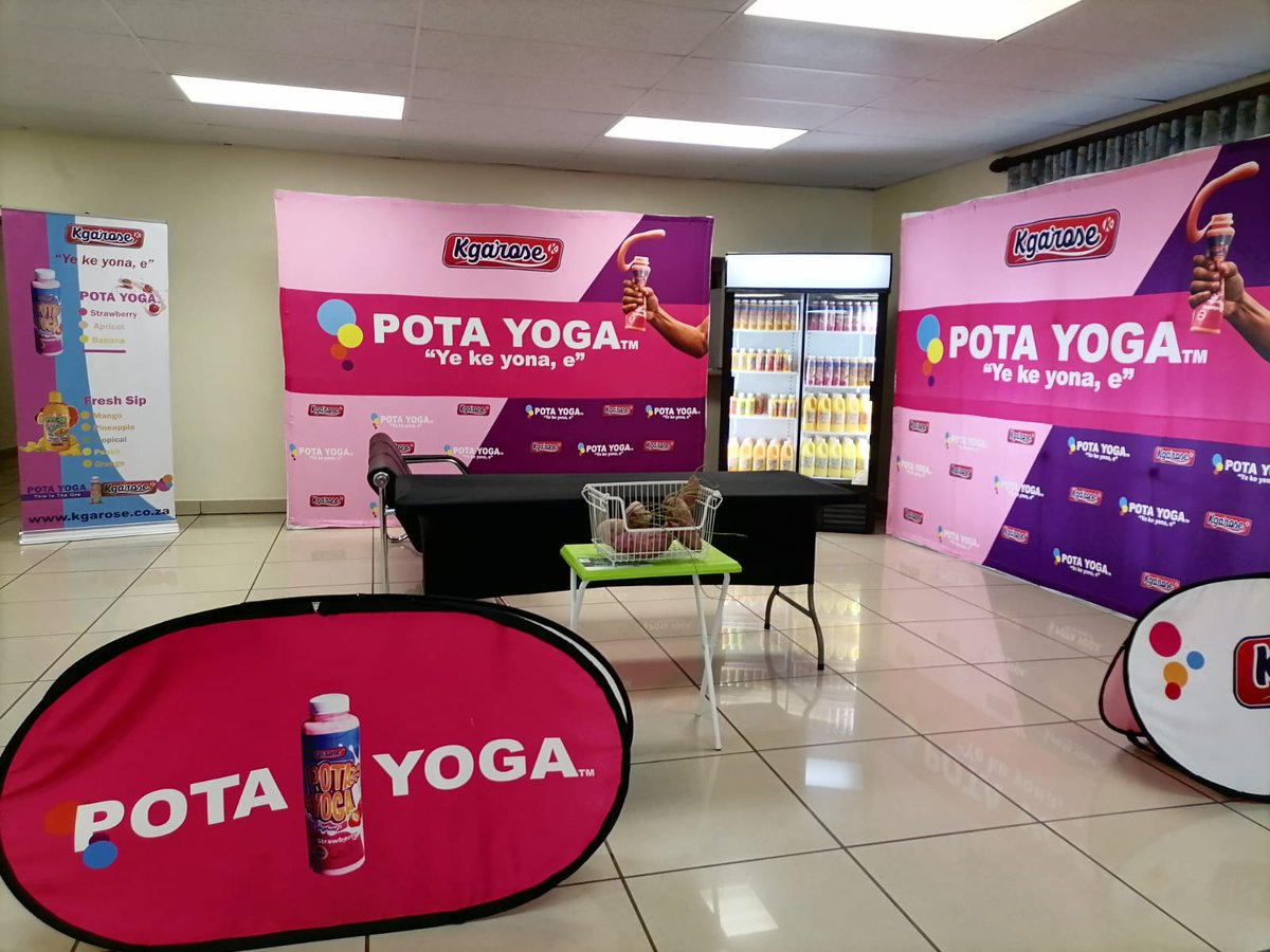 KgaroseKgaros's tweet photo. Visit our exhibition stand at the @AgricultureLim1 Capacity Building Session for Female Entrepreneurs in Agriculture at the @KaribuLodge in Tzaneen.
We are here until Friday, come by and get a taste of our #PotaYoga and #FreshSip Juice.
#DairyProduct #LocallyProduced #Limpopo https://t.co/umF3ZVp3Ao