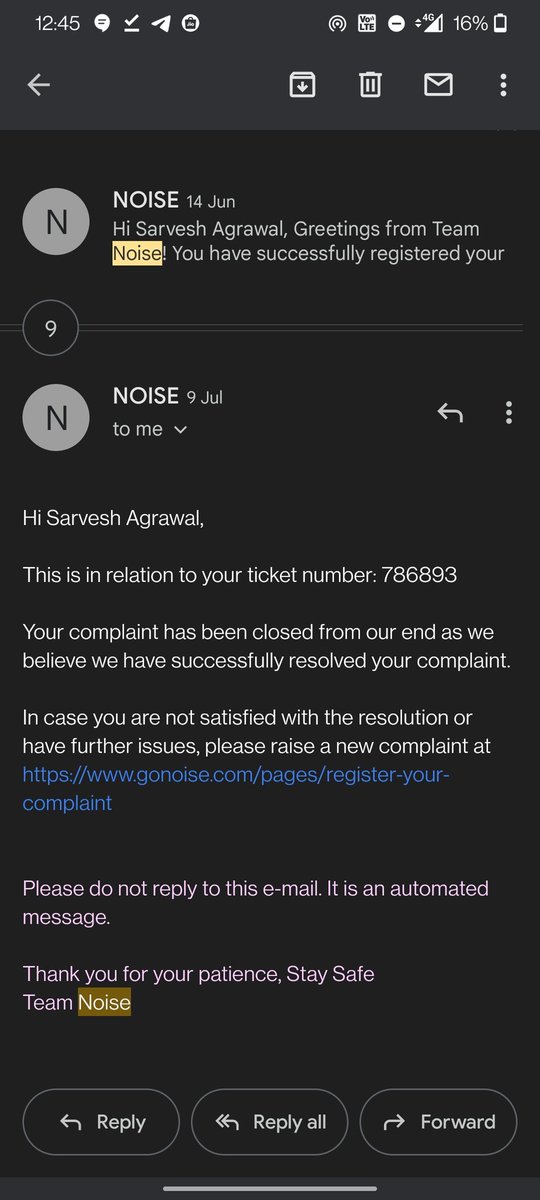 ca_who_write's tweet photo. This is a new technique I guess so that your warranty gets lapsed and they make fool of customers.#no_to_noise_products @itsgauravkhatri @amangupta @consumerforum_ https://t.co/Ag4uqKfW8K