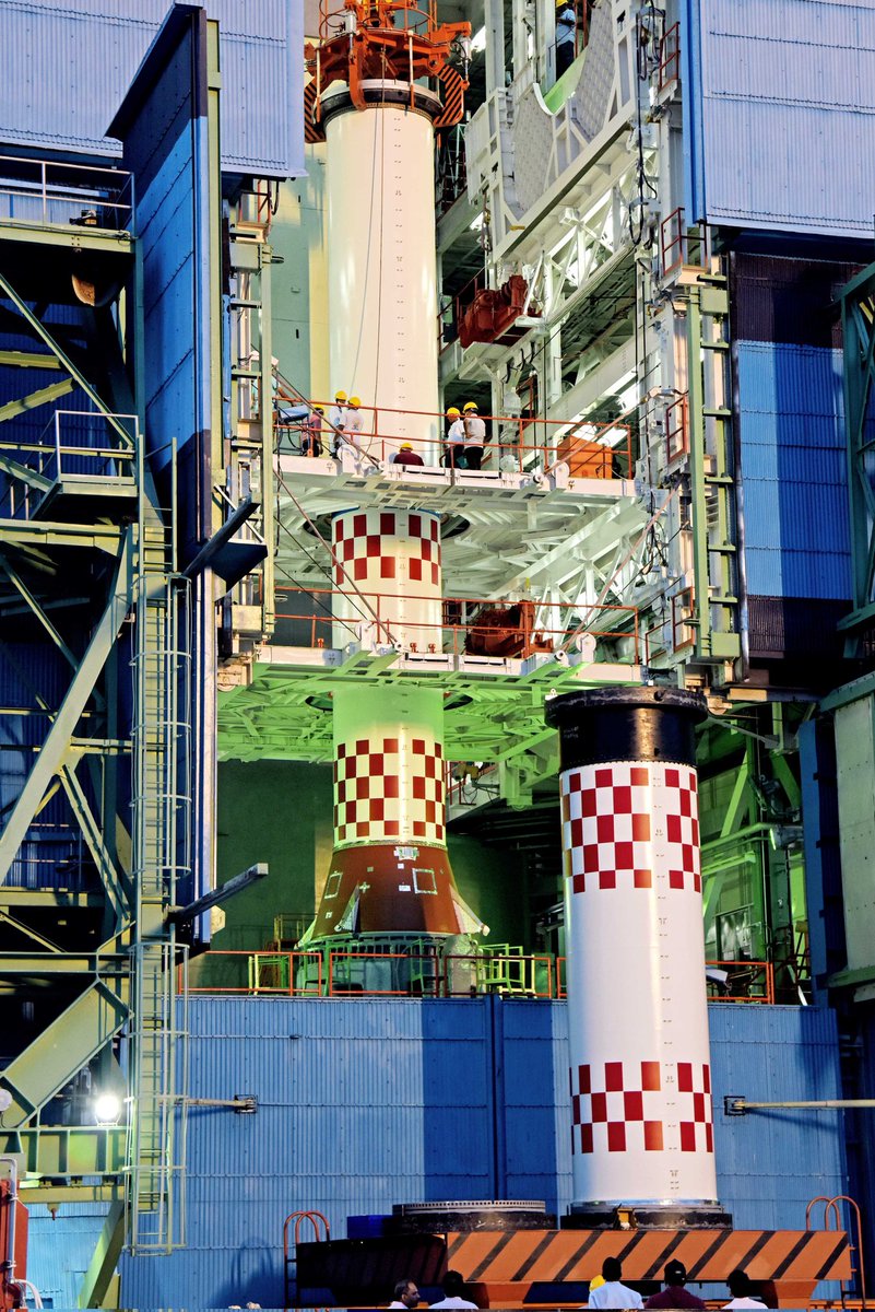 debapratim_'s tweet image. SSLV IS REAL!!! 🥳 Pictures of #SSLVD1 undergoing integration: