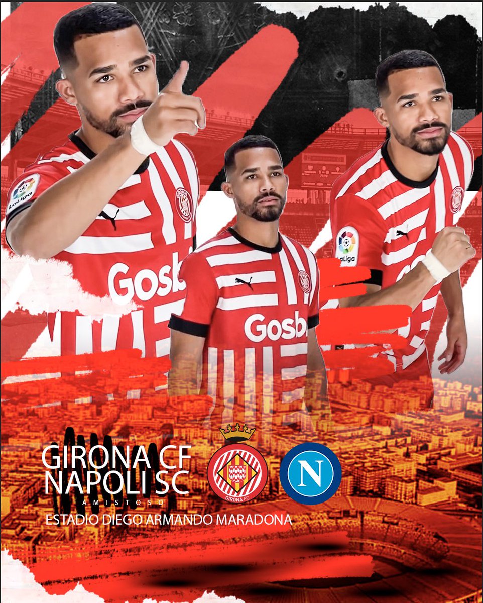grupoparri's tweet photo. #LaLiga 

📆 3.08.2022 
 
@YangelHerrera8 

⚽️ @GironaFC vs @sscnapoliES 

🏟️ Estadio Diego Armando       

⏰ 3.08.2022   

📺 @Gol 

🏆 Pretemporada  

#teamparrigroup #YH25 https://t.co/XzgmJLKObr