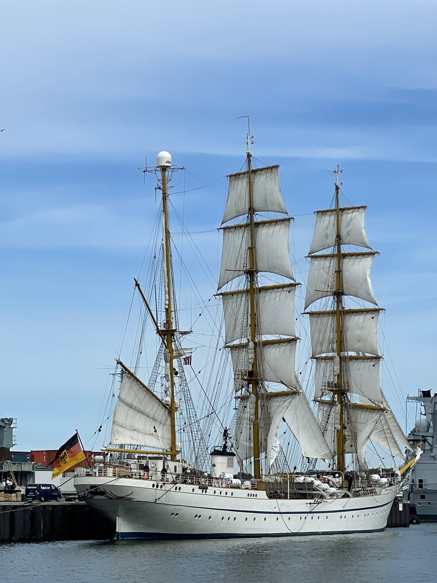 Segelvorausbildung an der "Gorch-Fock-Mole" im "Marinestützpunkt Kiel-Wik" #WIRSINDMARINE  #GorchFock