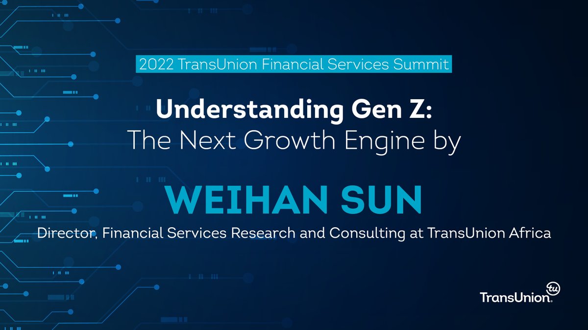 TransUnionSA's tweet photo. Our first morning session is about to take place; it features Dr. @palilj01, Weihan Sun and Nidhi Verma exploring various topics around #creditinclusion, #GenZ and more.
#FinancialServices #FSSummit #TUSA https://t.co/oJIPf8jA4R