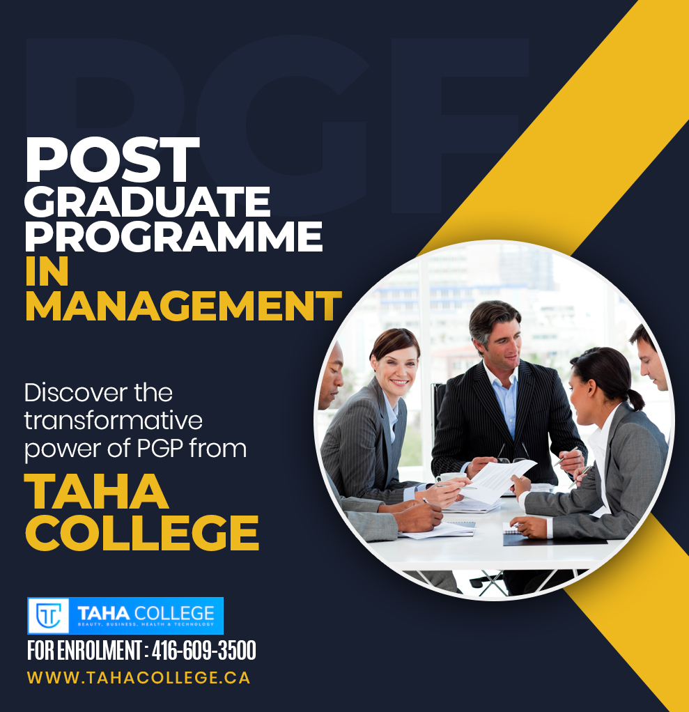 tahacademy_ca's tweet image. Post Graduate Program In Management | Taha College

Discover The Transformation Power Of Post Graduate Program

tahacollege.ca

#PostGraduatePrograminManagement #postgraduateprogram #managementstudy #studyincanada
#studycanada #studyintoronto  #studyabroad #studyoverseas