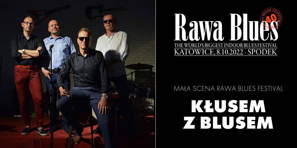 Kłusem z Blusem  jest obecny na bluesowej scenie muzycznej od kilkunastu lat. Już 8 października grupa wystąpi na Małej Scenie w katowickim Spodku.
👉👉👉𝗞𝗨𝗣 𝗕𝗜𝗟𝗘𝗧: bit.ly/3sAxuJv
#40rawablues #klusemzblusem