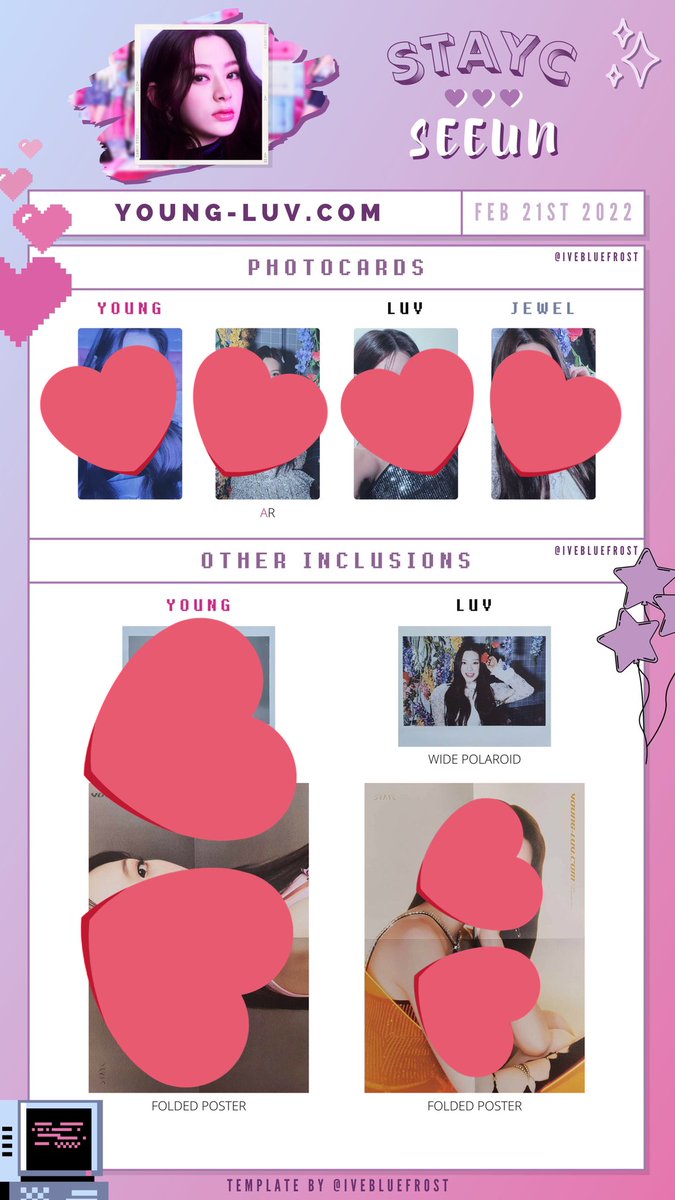 wts/wtt official itzy yuna, weeekly soeun and stayc sieun photocards 

• $4 usd each + shipping
• trade to wl as shown (txt soobin, ive rei, stayc seeun)
• loc: canada, selling: ww, trading: can &amp; usa only