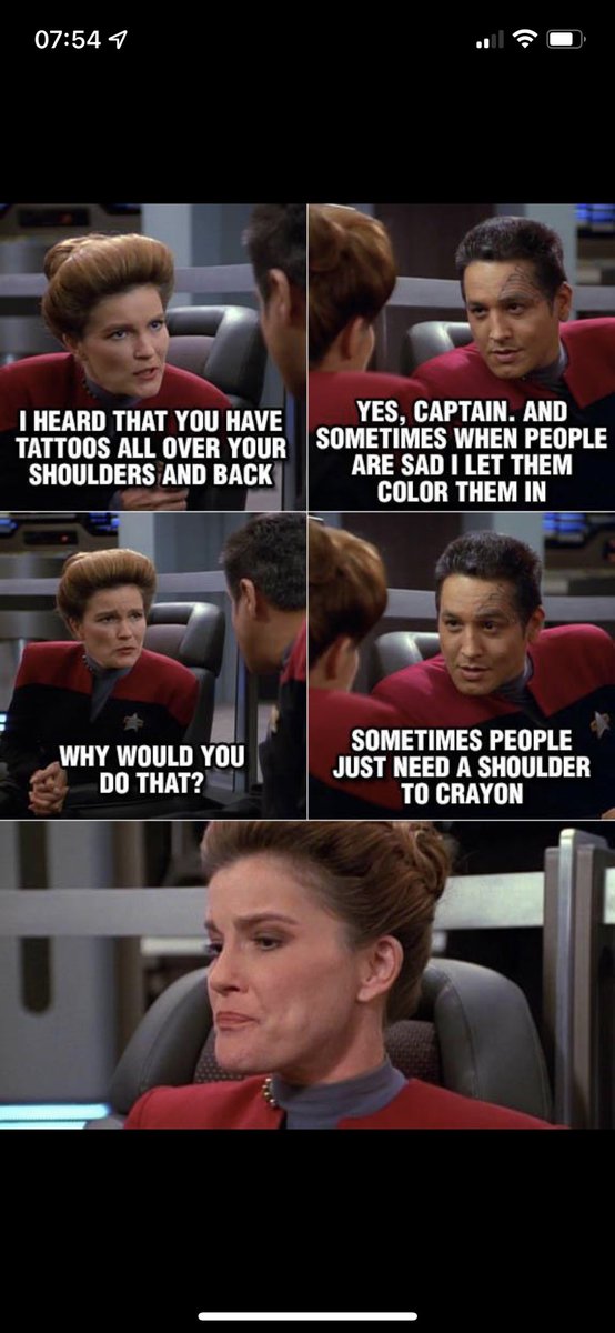 EMH to the bridge!!!!
#StarTrekvoyager #StarTrek