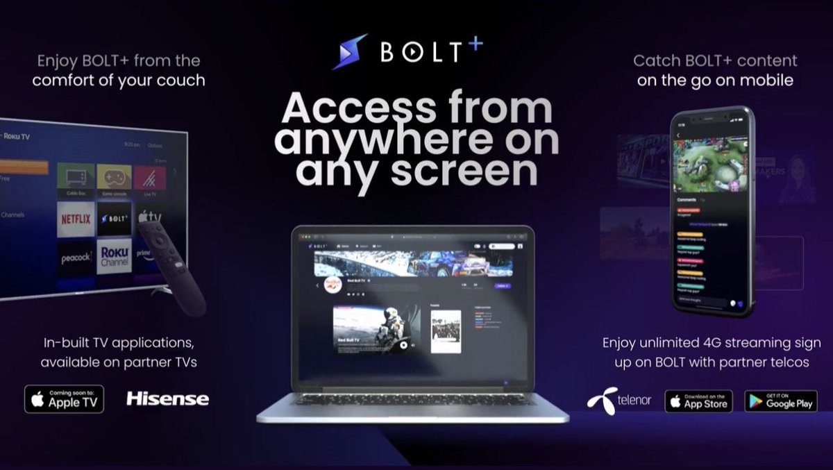 ja1405_ja's tweet photo. $BOLT is taking on the BIG stage 💫 #adoption is happening NOW ❗️
#boltplus , the only #Web3 entertainment app 📱, feature on the same level as @netflix, @YouTube , @PrimeVideo and @Deezer is amazing
Check it out 👉 https://t.co/CA3bDDlLlG
#BTC #ETH #Crypto #BNB #build https://t.co/nbaRs7JFCR