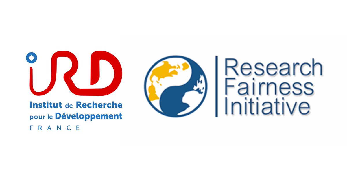 La première contribution de l'#IRD à la Research Fairness Initiative <a href="/rfi_cohred/">RFI COHRED</a> vient d'être certifiée par le Council on Health Research for Development <a href="/cohred/">COHRED</a>. L'IRD est le premier organisme public de #recherche français à avoir publié son rapport RFI 👉ird.fr/initiative-pou…