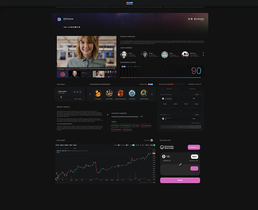 DefiantsDefy's tweet photo. @DeFiance_App @Blockcastcc @DeFiance_App #DeFiance #DeFiProject 
#DeFi #Ethereum #DeFiance $DEFY #cryptocurrency #Bullish #decentralized #DAO #utility #blockchain
The people's platform https://t.co/07QdxF56Og