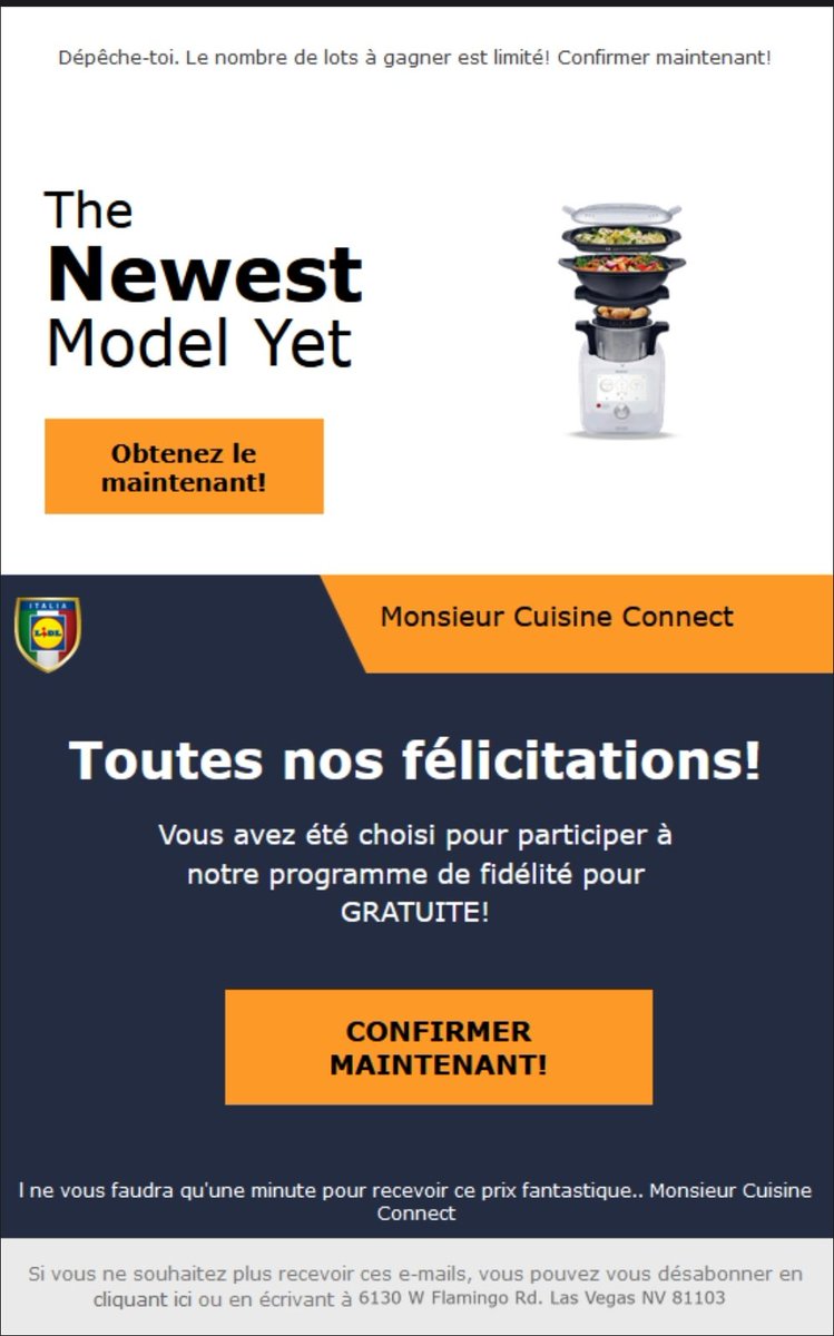 rcommande's tweet image. Vraiment rien ne va dans cet e-mail ... #arnaque