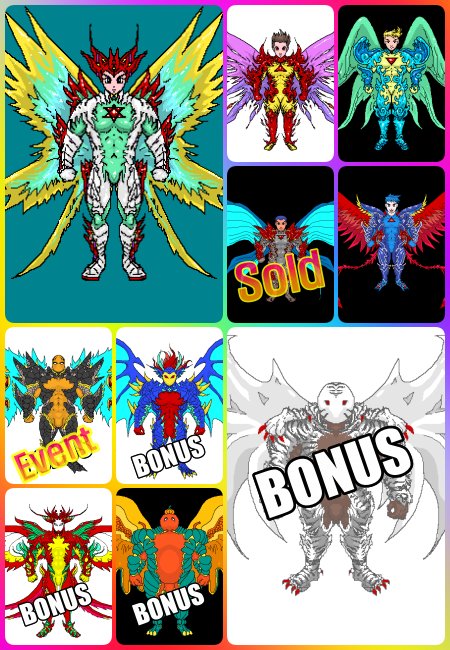 ♦️ NFT SET: "Elemental Armors form the Book Omega Fantasia"
♠️Complete Set ( 5 of 5 )
♠️Complete Bonus Set ( 5 of 5 )
- Buy 1 and get 1 for free (Random)
♦️PRICE: ETH 0.007~0.02 (Polygon)
♣️Sale ends August 8, 2022 
opensea.io/collection/fro…