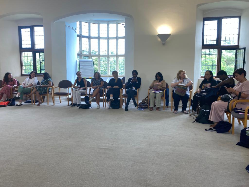 BhrutLDTeam's tweet photo. Day 3 of the practice development summer school! Learning so much, Day 1 was about being  person centred  Day 2 focused on creating a workplace culture. Am excited for what day 3 will hold. Very grateful and inspired 💃🏽💃🏽💃🏽💃🏽 @kkaremo @timrbuck @GaryEtheridge3 @dcapasso https://t.co/5Es10QQ3CL