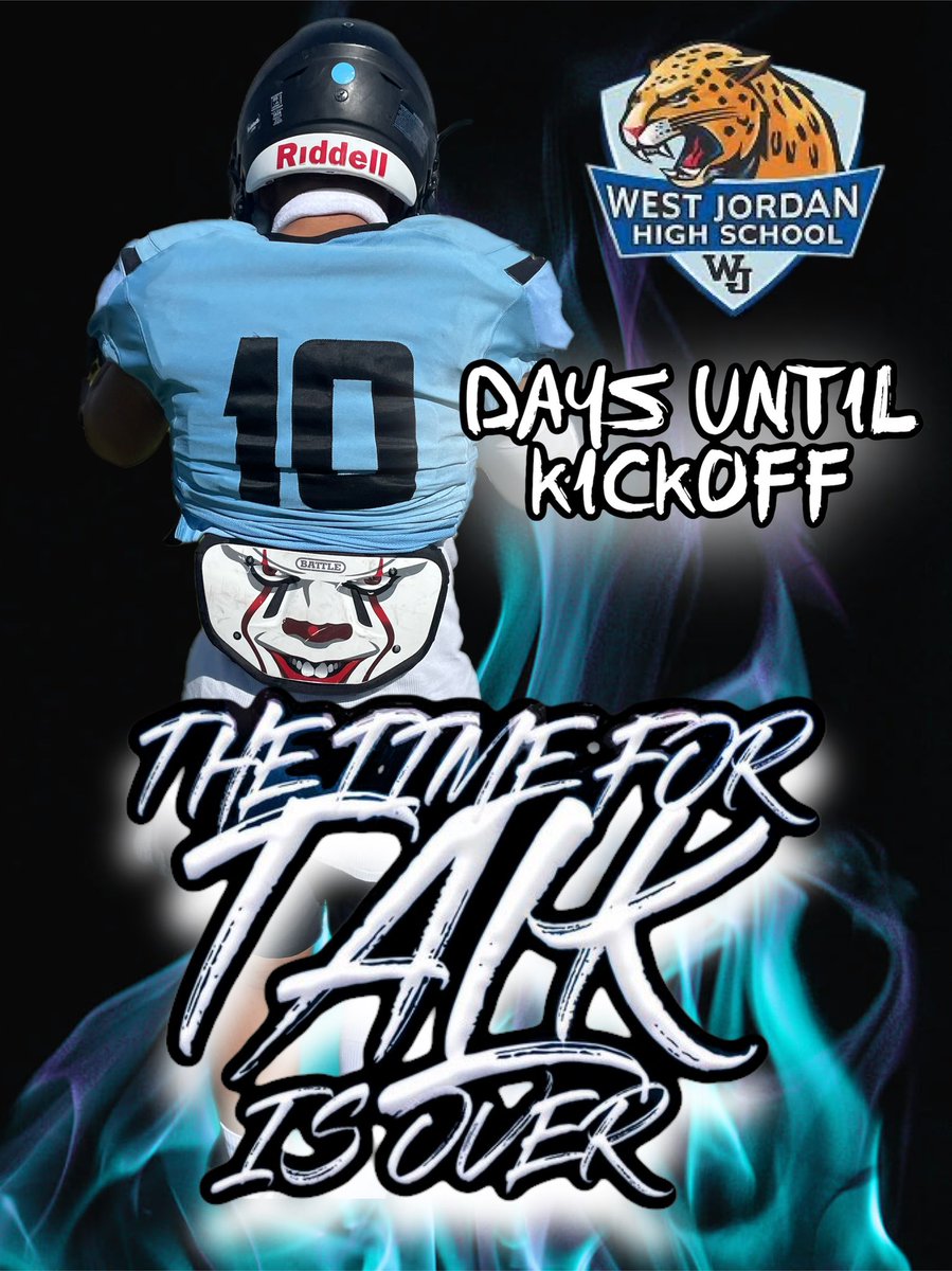 Q2lau's tweet photo. The Time for Talk is Over!! 10 days and it my time to shine. #AllGas #ImOn #MakeThemNotice #Undeniable #RB #LB #StrongSide #JagBall #WJHS #SophmoreCampaign https://t.co/1PI9w7265K