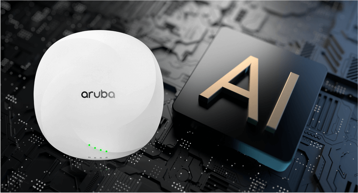 Storm_nicku's tweet photo. Think you're too busy troubleshooting legacy network issues to take advantage of #AIOps? #ArubaESP's built-in tools and insights make it easier than you think. Read the blog. https://t.co/llUtn1uPDd https://t.co/FRafHUuVEE