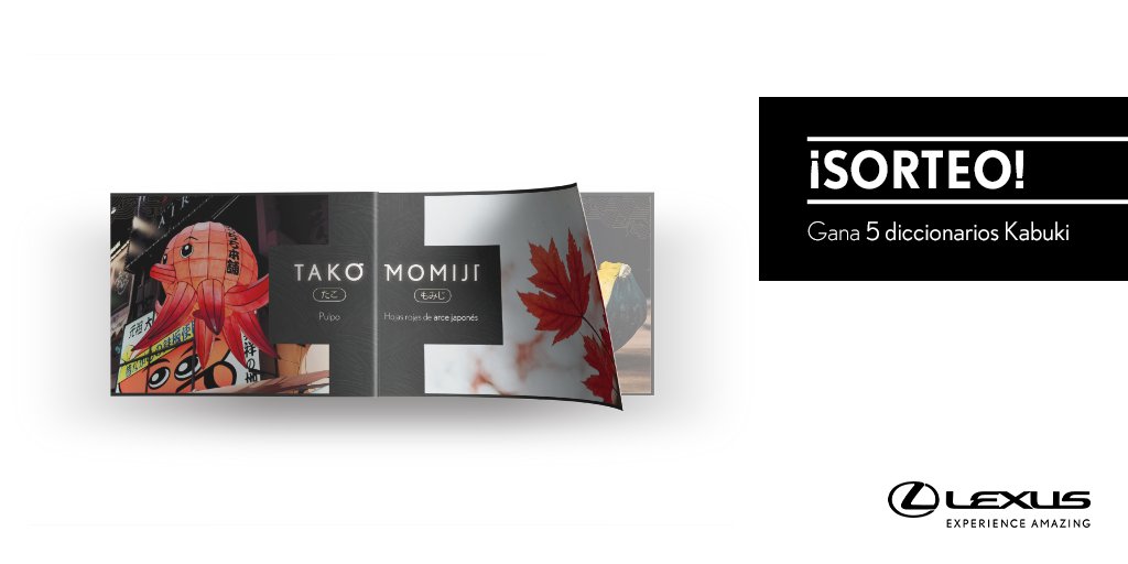 Japonismo's tweet photo. 🔊En @LexusSpain han creado junto a Kabuki el exclusivo "Diccionario de cocina japonesa" y tenemos CINCO ejemplares para sortear. 

🍱 Si quieres uno, síguenos y haz RT de este tuit. ¡Mucha suerte a todos! 

🗒️ Bases legales: https://t.co/5DeE4IiLmv #LexusbyJaponismo https://t.co/QiJ96QBrAt