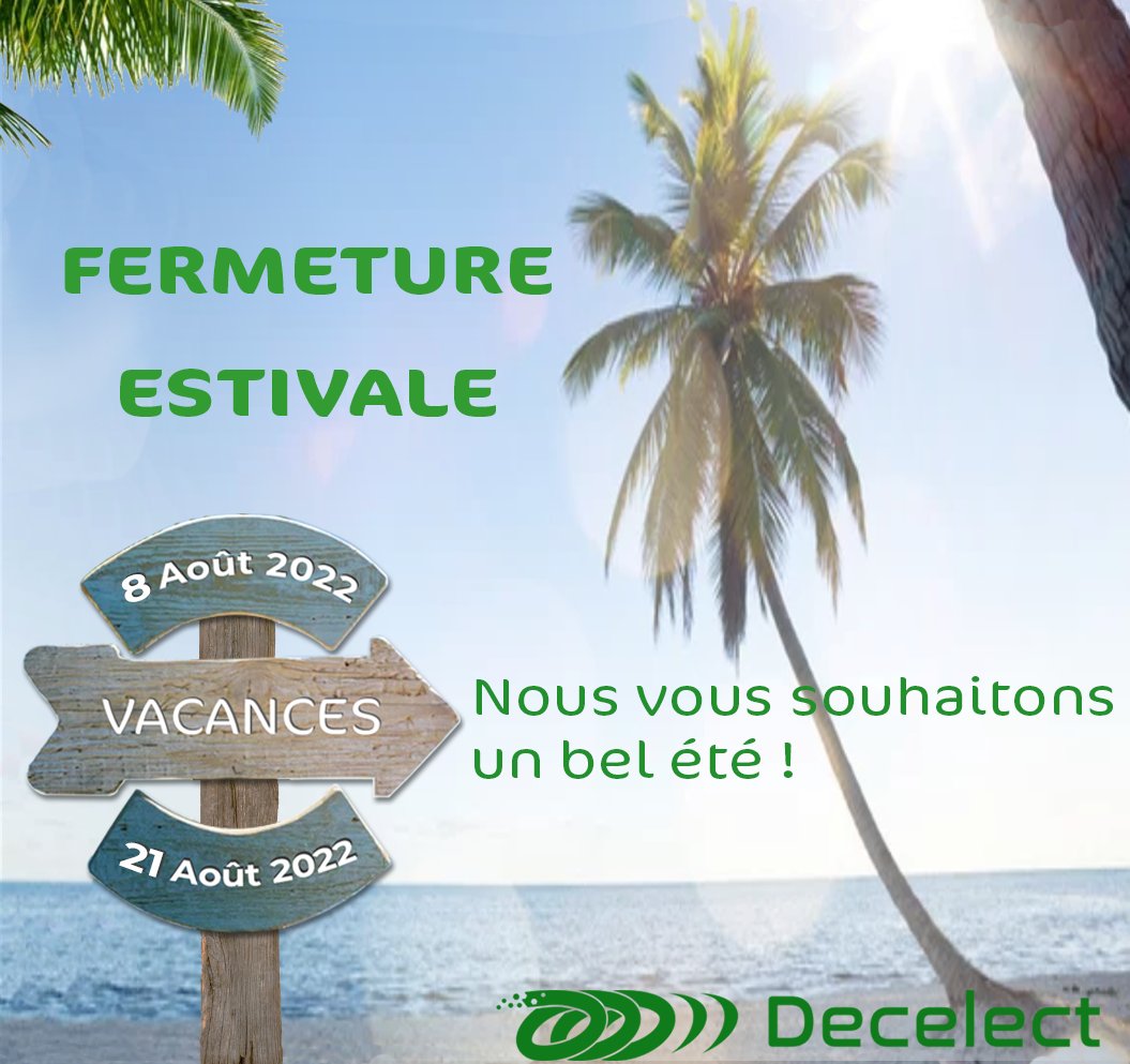 Fermeture estivale du 8 août au 21 août 2022
Toute commande passée pendant cette période, sera livrée à partir du 22 Août. 
Bonnes vacances !