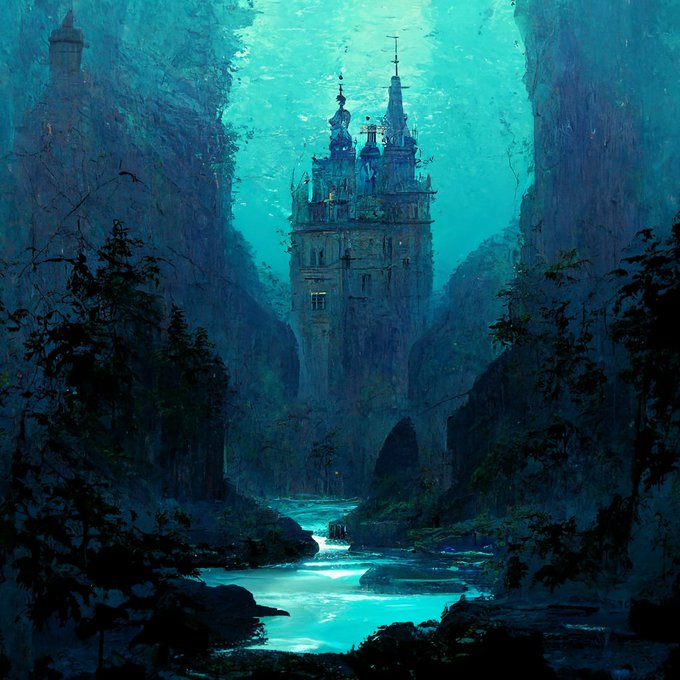 ある共通のワードで#Midjourneyに生成してもらいました。なんでしょうか??? 