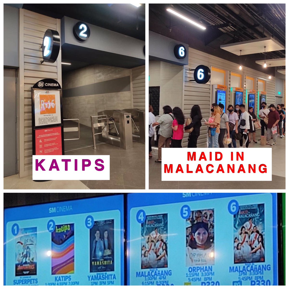 pinaynanurse's tweet photo. Maid in Malacañang blockbuster!!! #KatipsTheMovie FLOP!

MIM UNTOLD TRUTH 
#MiMNowShowing https://t.co/6QkIghAUvV