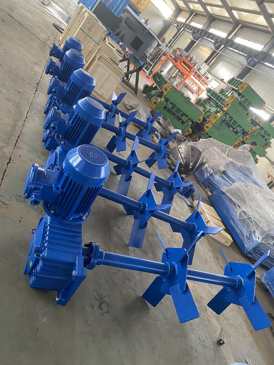 DouDeanna's tweet photo. BZ Solid Control 5 sets of double impeller mud mixers are about to start their new journey.
deanna@bzsolidscontrol.com

#BZSolidsControl #BZDrillingMudAgitator #DoubleImpellerMudAgitator #BZDrillingFluidAgitator
#SolidsControlEquipment #OilfieldDrillingMudTreatmentEquipment https://t.co/8yEpmBX3ep