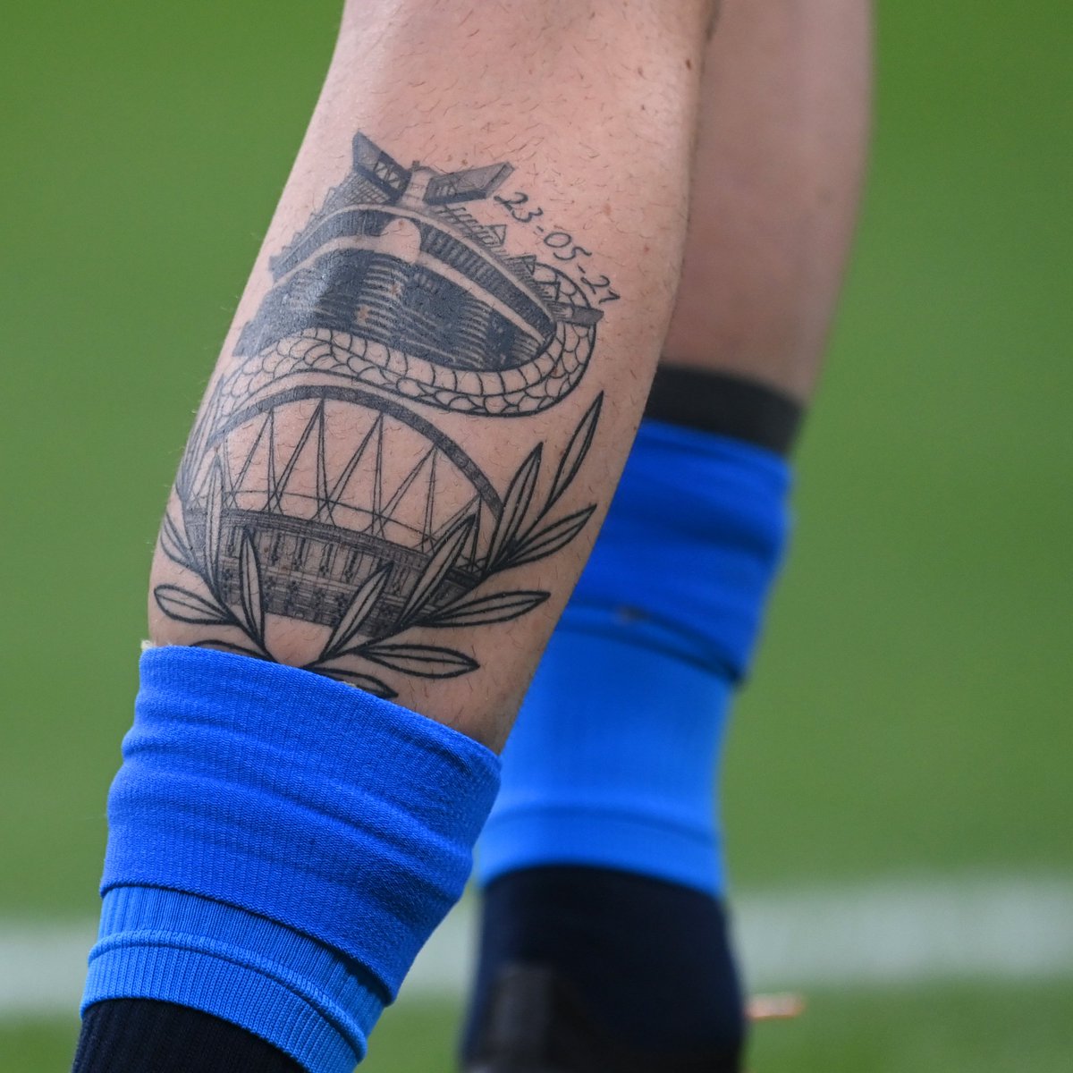 🧐 Tell us which player has this tattoo...

#UCL https://t.co/R1fTNwMUw0