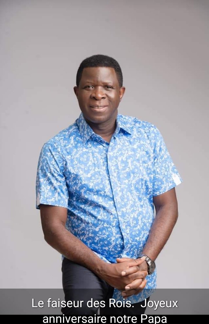 EMbakadiMin's tweet photo. C'est l'anniversaire du Révérend Espérance Mbakadi, nous rendons grâce à Dieu.

Heureux anniversaire Abba! Nous vous aimons. Merci Seigneur Jésus-Christ 👌🥳🎂 https://t.co/leWKvH8gyT