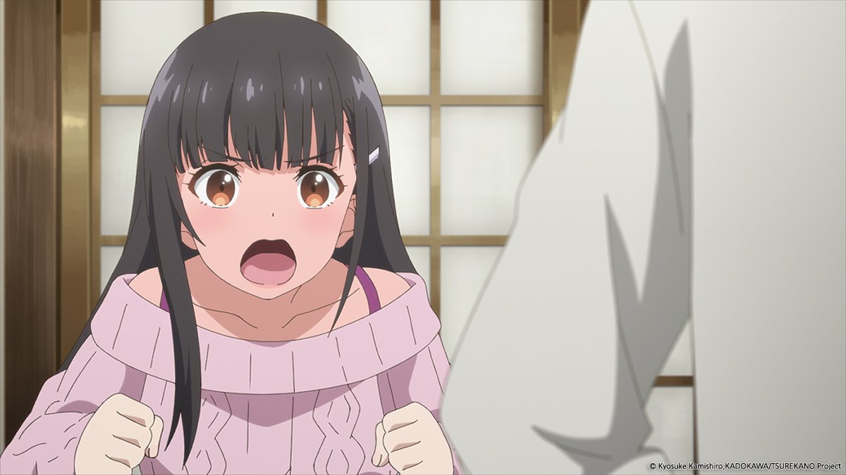 [애니플러스 8/4 00:00 방송 『새 엄마가 데려온 딸이 전 여친이었다』 5화 "전 연인은 외박한다 '별말씀을'"] -어머니의 날의 선물을 부모님께 건넨...