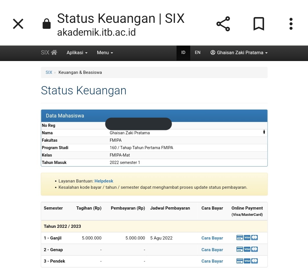 DEMI APA UKT GW 5 JT  😭😭😭