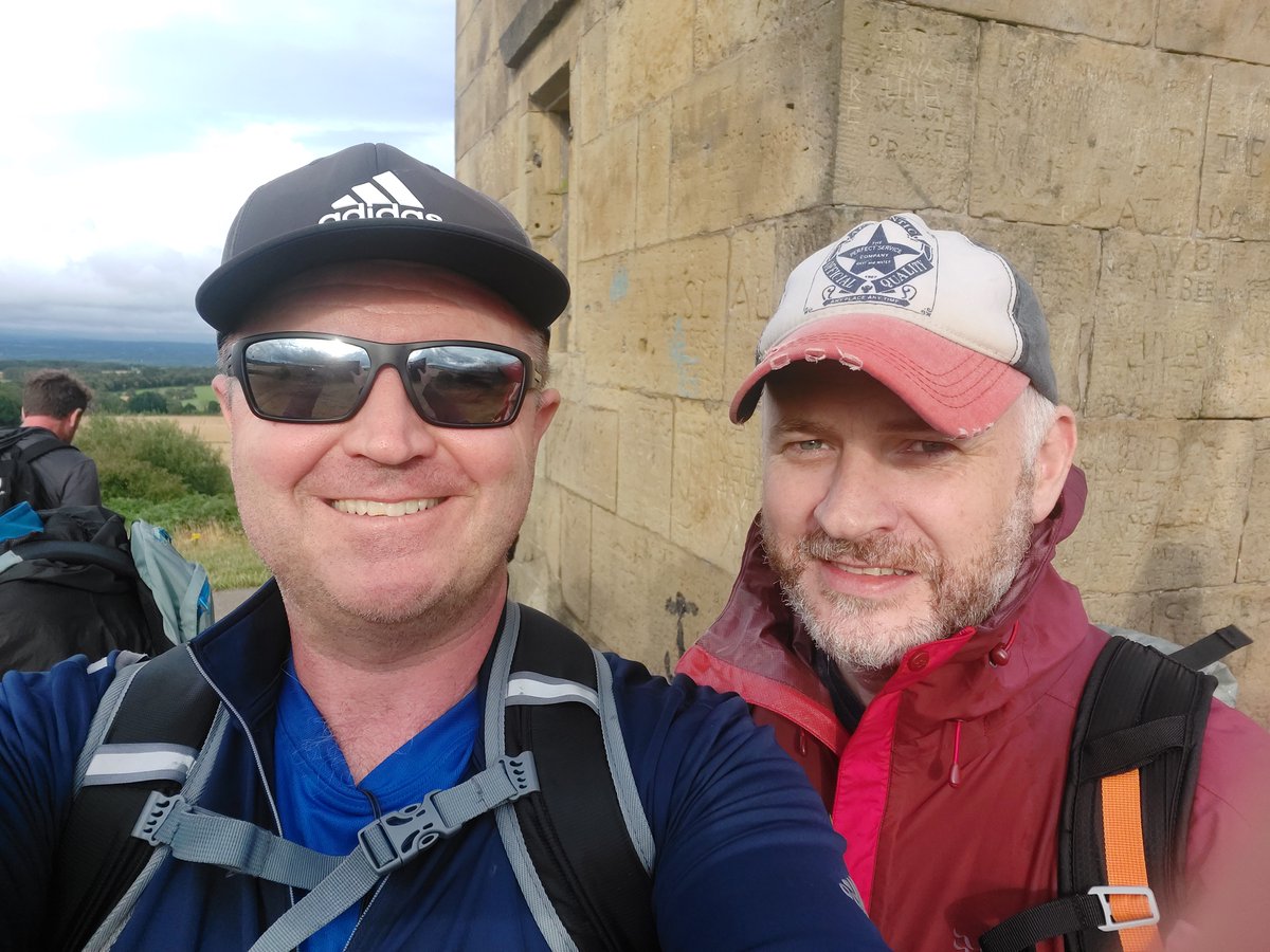 WalktheWalk950's tweet photo. Special thanks to #BeatingTheBounds stalwarts @mike10devine (who literally went the extra miles both in fundraising &amp; to reach 100k steps for the day), @HimInTheNorth, @IanPennington75 &amp; my Dad, for all their help &amp; good company, &amp; Dan &amp; family at The Masons their support. 3/4 https://t.co/HT92pXOwxU