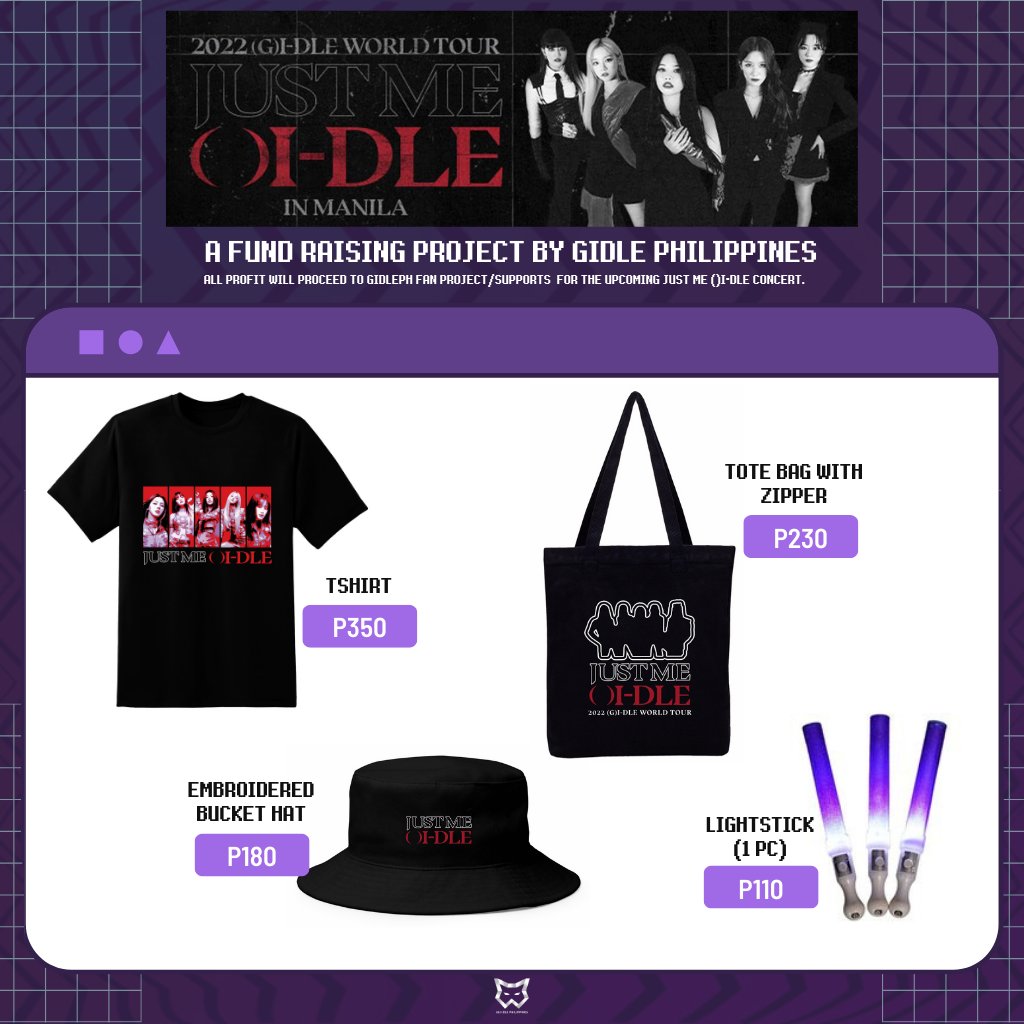 i_dleph's tweet photo. [ FUND RAISING PROJECT BY GIDLEPH ]

#JustMeIDLEinMNL NEVERLAND KIT

💰 PAYO
🗓 DOO | DOP: AUG 16

📎 https://t.co/hdW64MFt4b

ALL PROFIT WILL PROCEED TO GIDLEPH FAN SUPPORT  PROJECTS FOR THE UPCOMING CONCERT ON SEPT 11

[PLS RT &amp; SPREAD ‼️]

#여자아이들 #GIDLE
#GIDLEinManila2022 https://t.co/hNMc7OMOeF