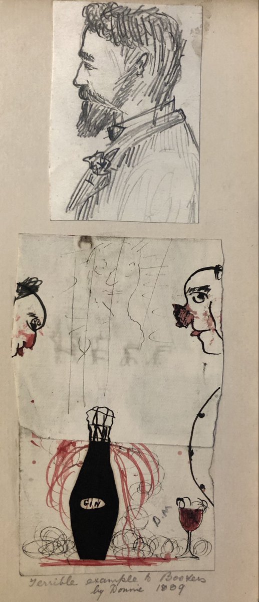 Frannabel2010's tweet photo. @britishmuseum #archive #scrapbook #ephemera covers many different topics but this is 1 is intriguing. Relating to librarian & former Sec to @RoySocMed JYW MacAlister & son Donald (geologist & porcelain specialist) it has some interesting items in it. #nhm_library #BritishMuseum https://t.co/RXNUsMEw5W