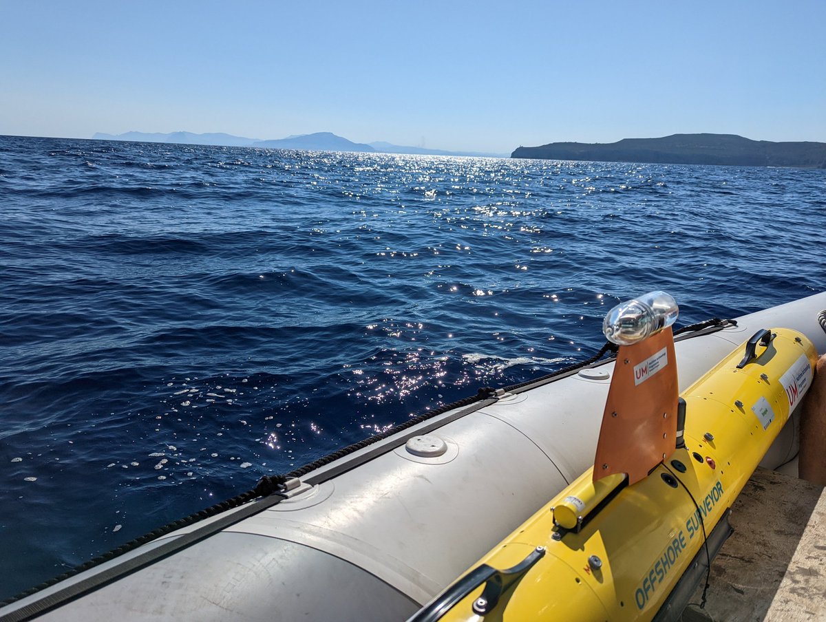 In search of Rams #Survey #Egadi #Sicily #PhD <a href="/RPMNautical/">RPM Nautical Foundation</a> <a href="/TeledyneMarine/">TeledyneMarine</a>