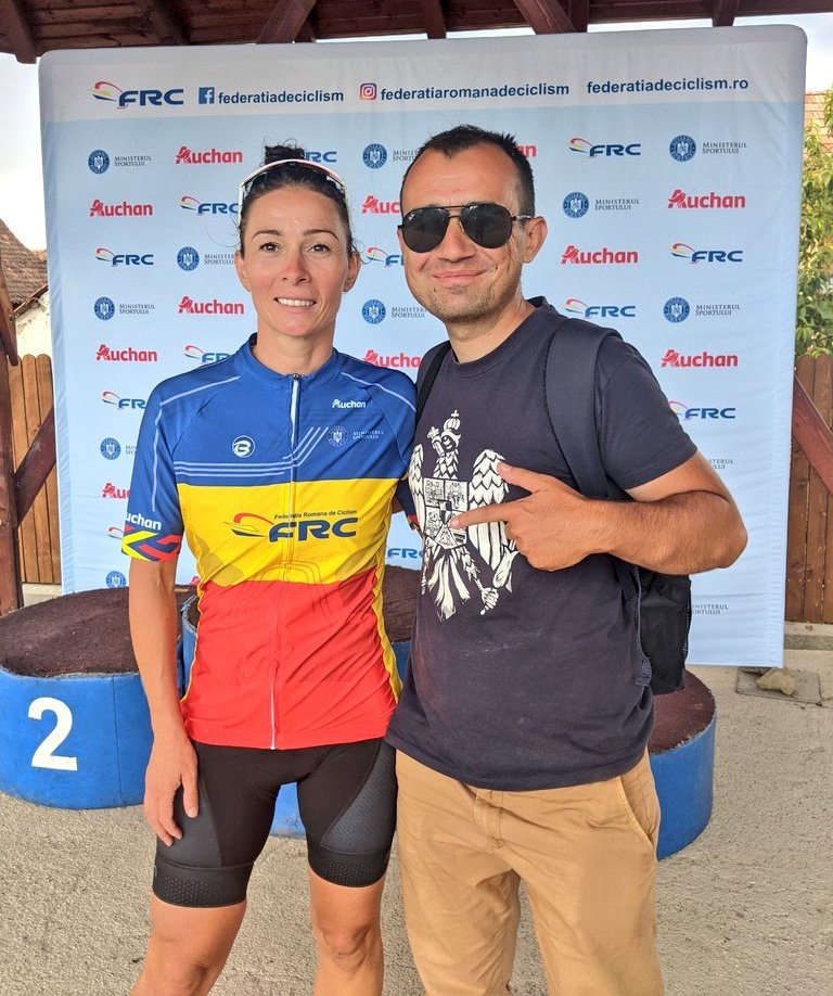 faustocoppi60's tweet photo. Let's start the day with some great news! The Romanian champion, @MuresanEla joined the Spanish Soltec Team and will race @ChallengeVuelta next month alongside the Olympic champion, Anna Kiesenhofer. Huge congrats, haide Ela! 💪🇷🇴 #CERATIZITChallenge22 https://t.co/wtPvHq5sud