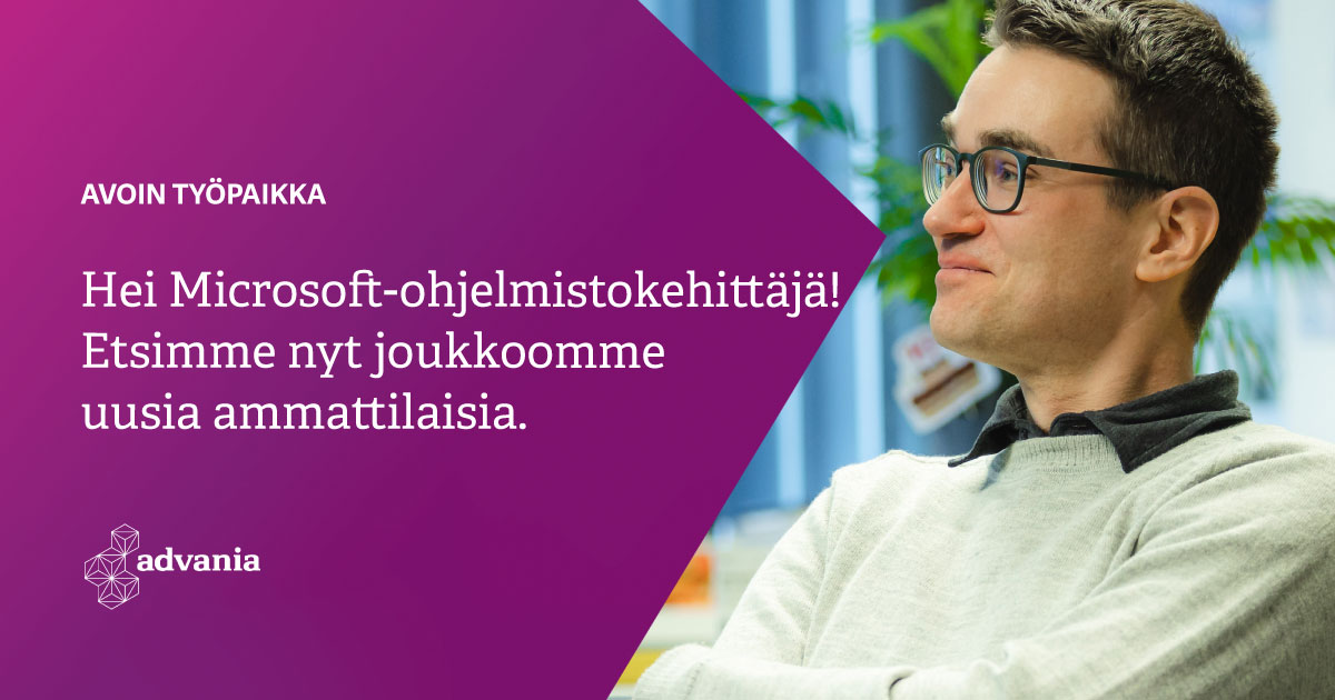 Onko sinulle kertynyt kokemusta #Microsoft-teknologioista ja #SharePoint Online- sekä #M365-ympäristöistä? 🤩 🫶🏽

Haemme joukkoomme asiakaslähtöistä Microsoft-ohjelmistokehittäjää. Tutustu työpaikan spekseihin ja hae ➡️ hubs.li/Q01j6yvG0

#rekry #ohjelmistokehittäjä