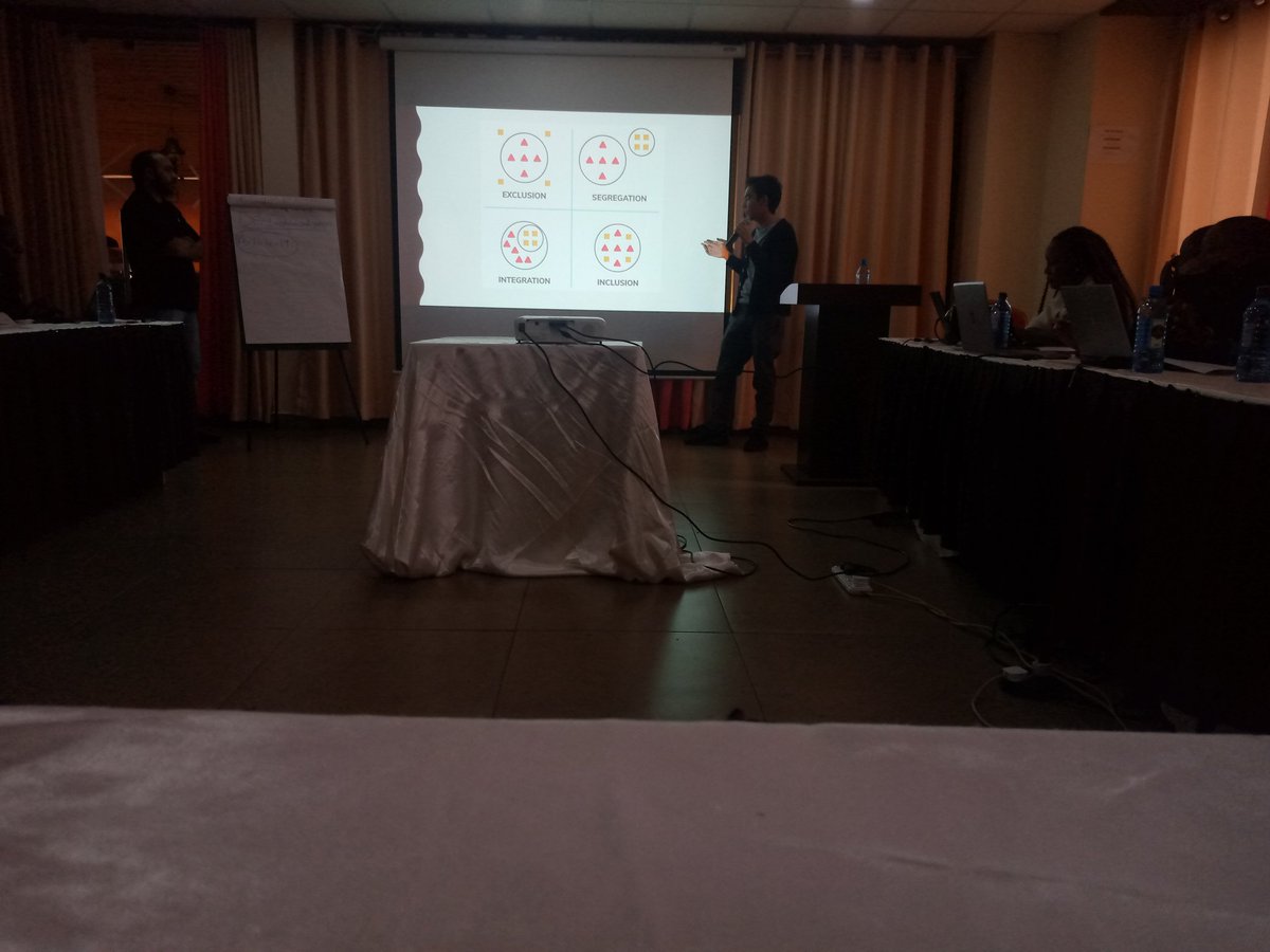 FelixRamil_'s tweet photo. Day 2 of the TCI Mission Kenya.
De- Institutionalization process should aim at ending all forms of Institutionalization, isolation and segregation of PWDs, both in the private and public spheres.
@TCIAsia @ElizabethOmbati @GikonyoMaureen @grace_sybille @G4G_Africa @AuthorQueentah https://t.co/vZXfUHO4ja