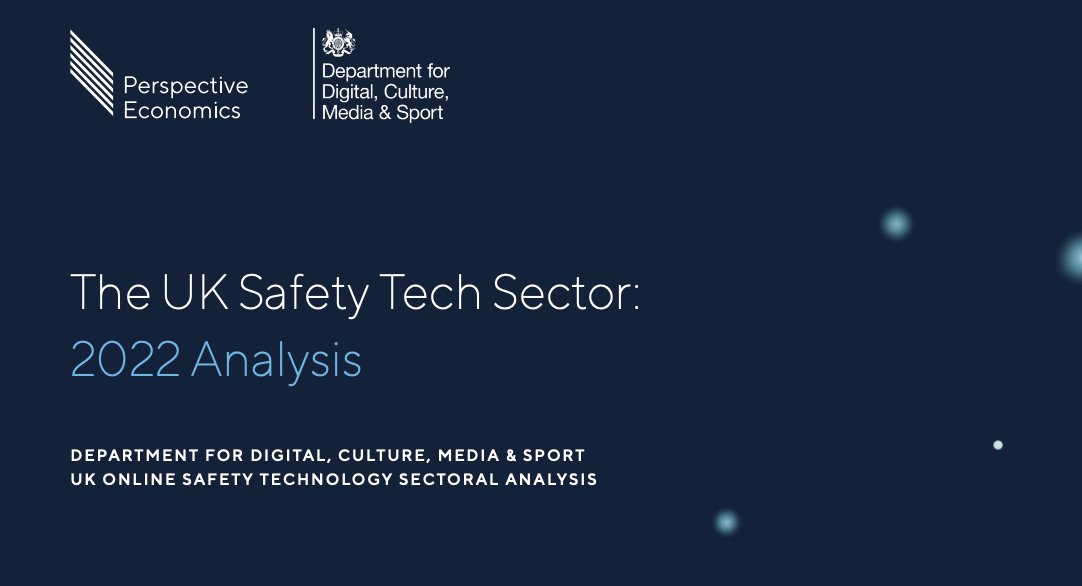 PUBLIC (@public_team) on Twitter photo The UK #SafetyTech sector continues to grow rapidly:
📈 21% revenue growth to £381m in 2021
⬆️ 30% increase in jobs
Check out PUBLIC’s work on the Safety Tech Challenge Fund in the latest analysis of the sector from <a href="/DCMS/">Department for Culture, Media and Sport</a> 💡assets.publishing.service.gov.uk/government/upl… The UK #SafetyTech sector continues to grow rapidly:
📈 21% revenue growth to £381m in 2021
⬆️ 30% increase in jobs
Check out PUBLIC’s work on the Safety Tech Challenge Fund in the latest analysis of the sector from <a href="/DCMS/">Department for Culture, Media and Sport</a> 💡assets.publishing.service.gov.uk/government/upl…