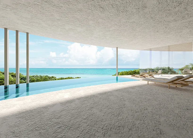 designboom's tweet photo. with its large, open-air skylights, the meadowed rooftop of sou fujimoto's 'not a hotel ishigaki' dips down to allow access from inside. https://t.co/XJLwOLJvPY https://t.co/VuKzyDuf4u