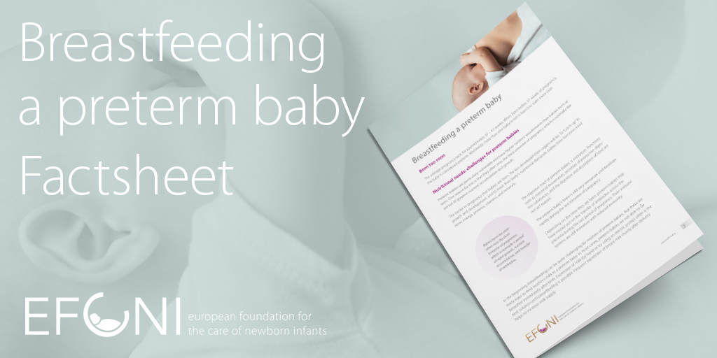 #Breastfeeding is the best form of nutrition for preterm babies, but it can be challenging at first. #BreastfeedingIsAJourney and every mother should be encouraged to find the best way for her and her baby. Find our factsheet: bit.ly/3cYYtcI #WorldBreastfeedingWeek2022