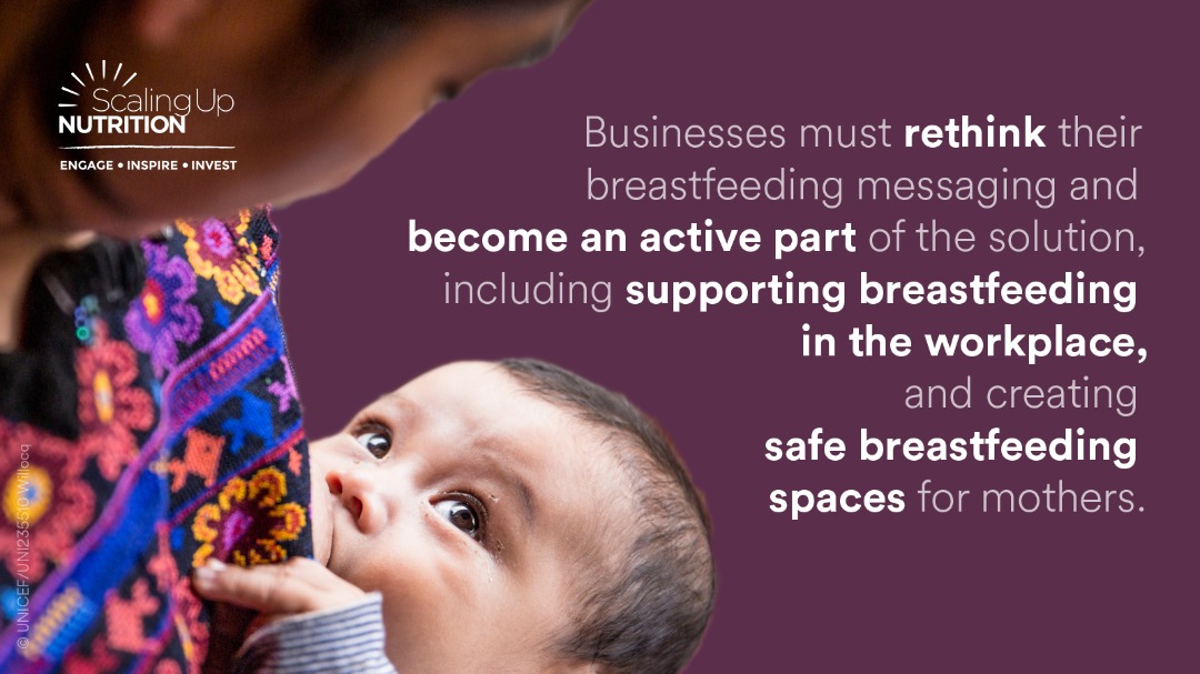 Businesses also need to #StepUpForBreastfeeding as we celebrate #WorldBreastfeedingWeek 
@SUNBizNet @SUN_Movement